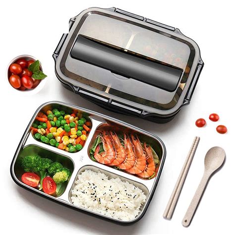 stainless steel bento box leak proof|bento box take out containers.